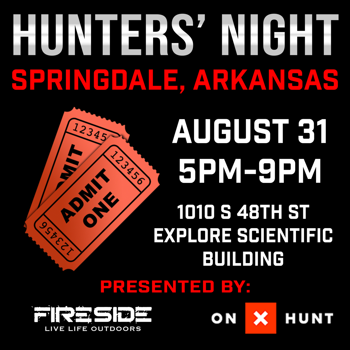 TICKET: NWA HUNTERS' NIGHT 2024